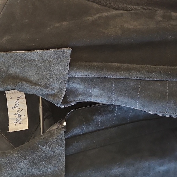 Mister Marr Vintage 70's Suede zip up Jacket Mens Size L - Picture 6 of 6